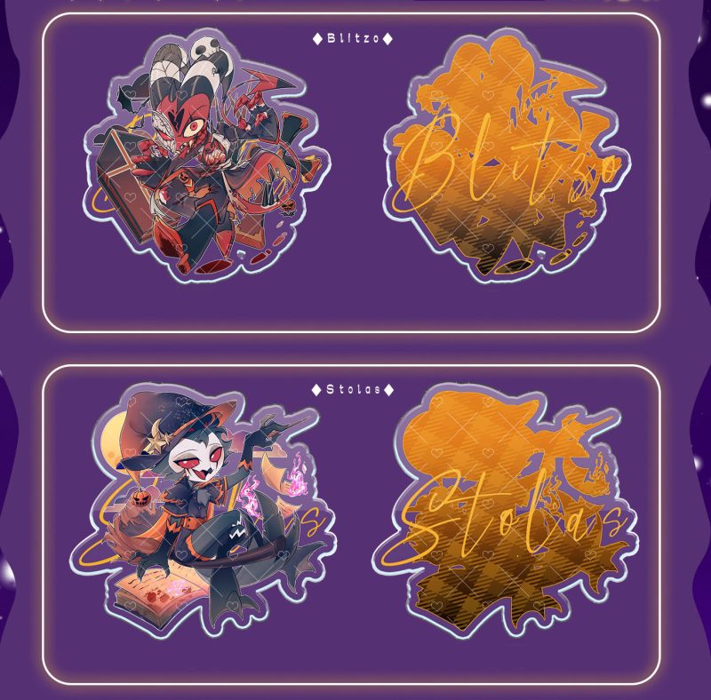 [Helluva Boss]Halloween Acrylic Keychain